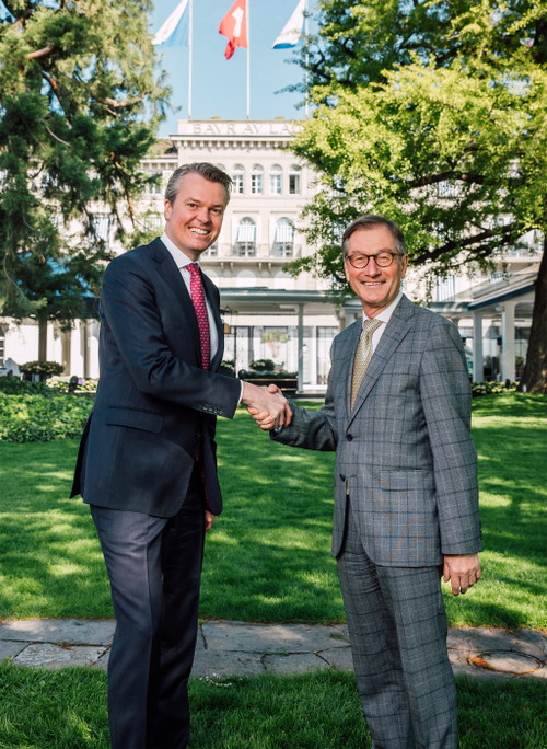Christian von Rechenberg mit Wilhelm Luxem