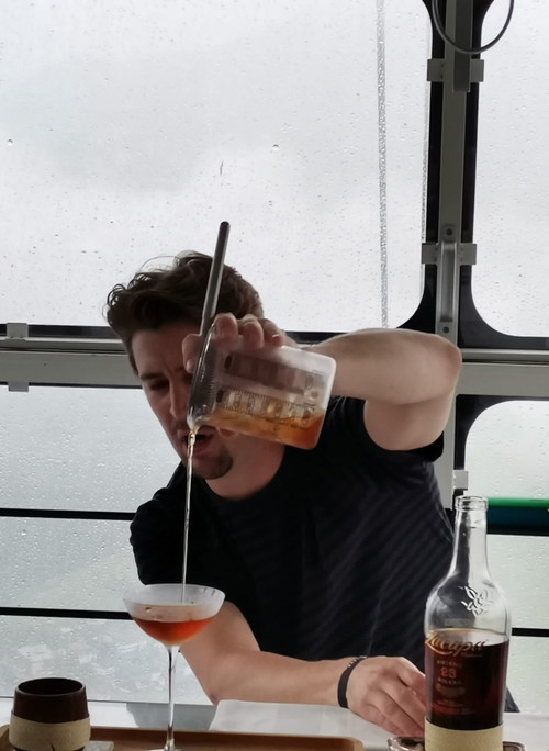 Flurin Kopp von der «Bar am Wasser»