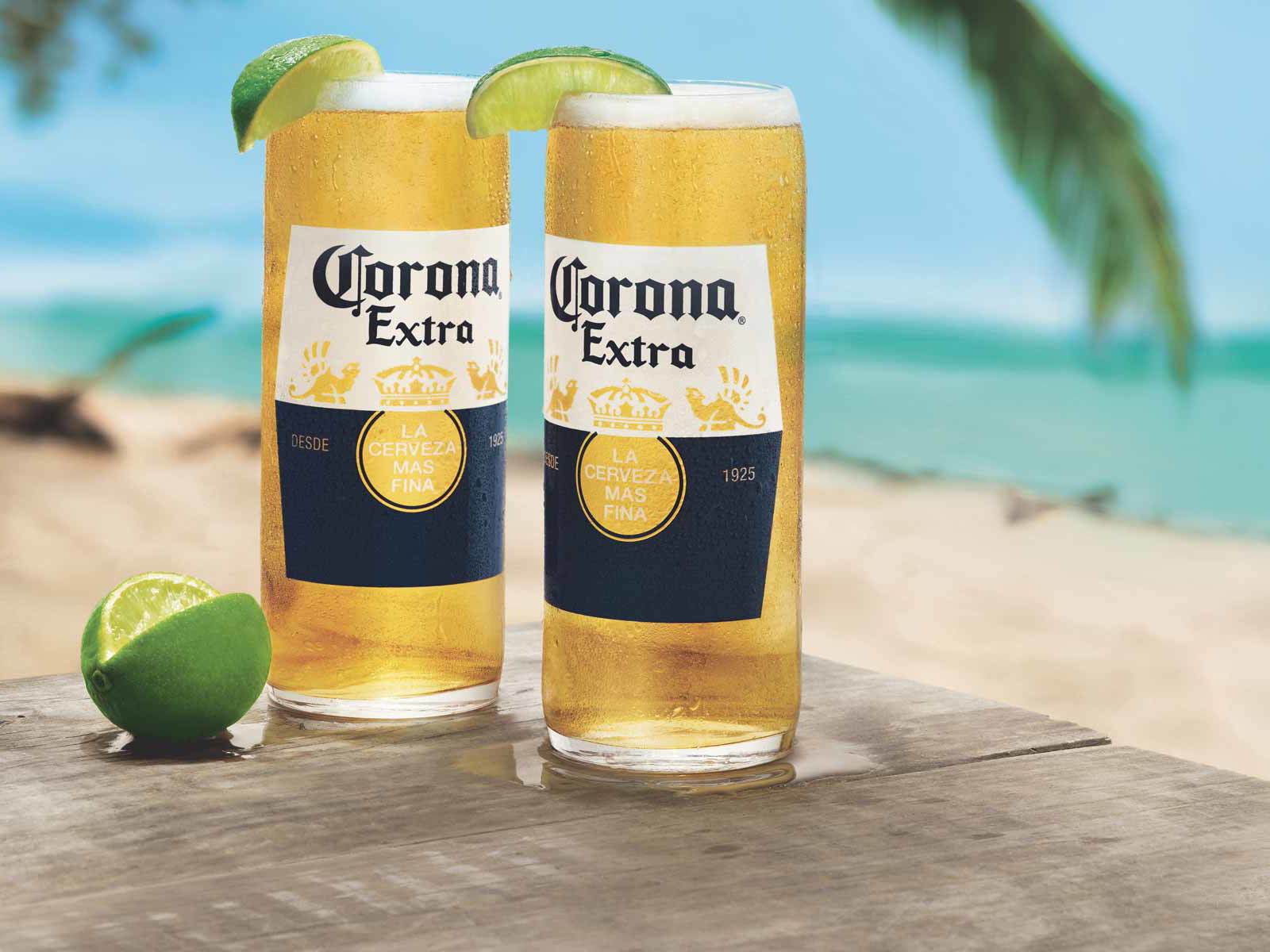 »Corona« frisch gezapft