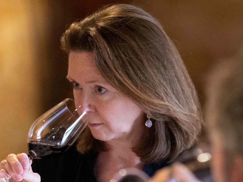 Jane Anson tasting at Haut-Bailly