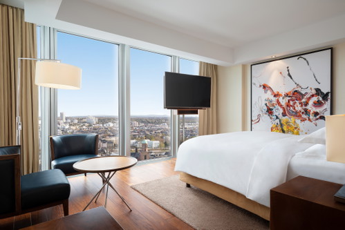 The views of the&nbsp;city skyline