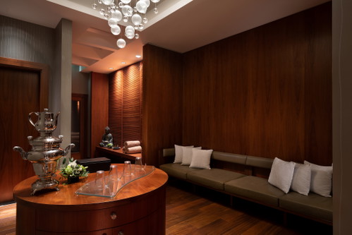 The hotel spa