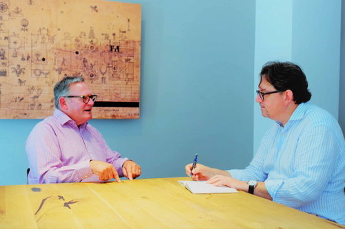 Michael Silacci von »Opus One« im Napa Valley im Interview mit Dorli Muhr