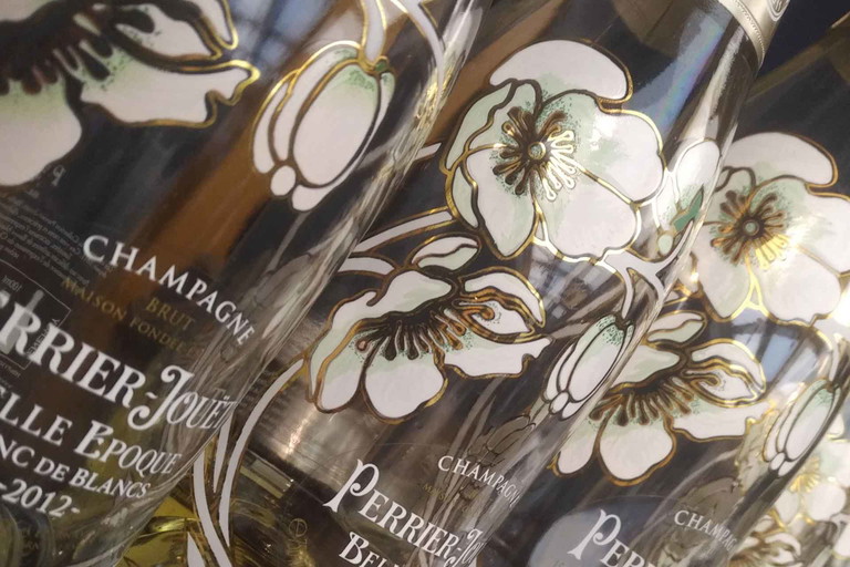 The Perrier-Jouët Belle Époque Blanc de Blancs &nbsp;Vertical