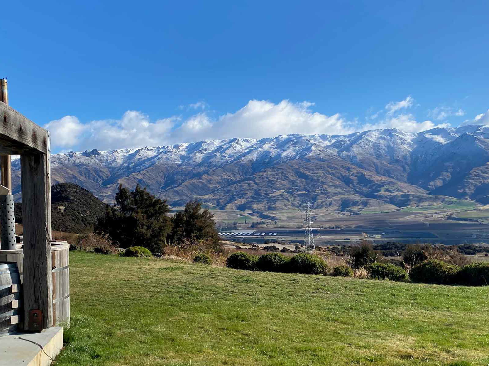 The&nbsp;hardscrabble Pinot Noir terroir at Prophet's Rock, Central Otago.