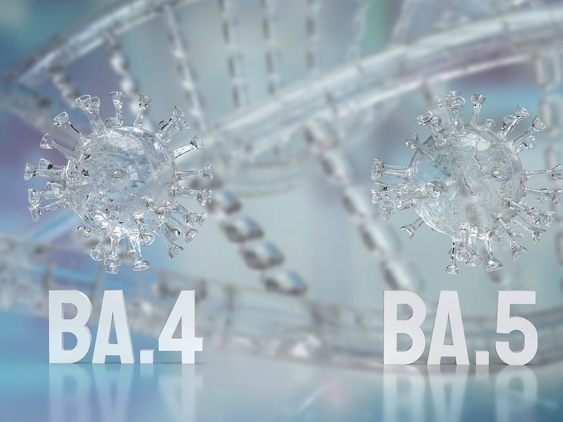 BA.4 und BA.5 – die neuen Schreckgespenster.
