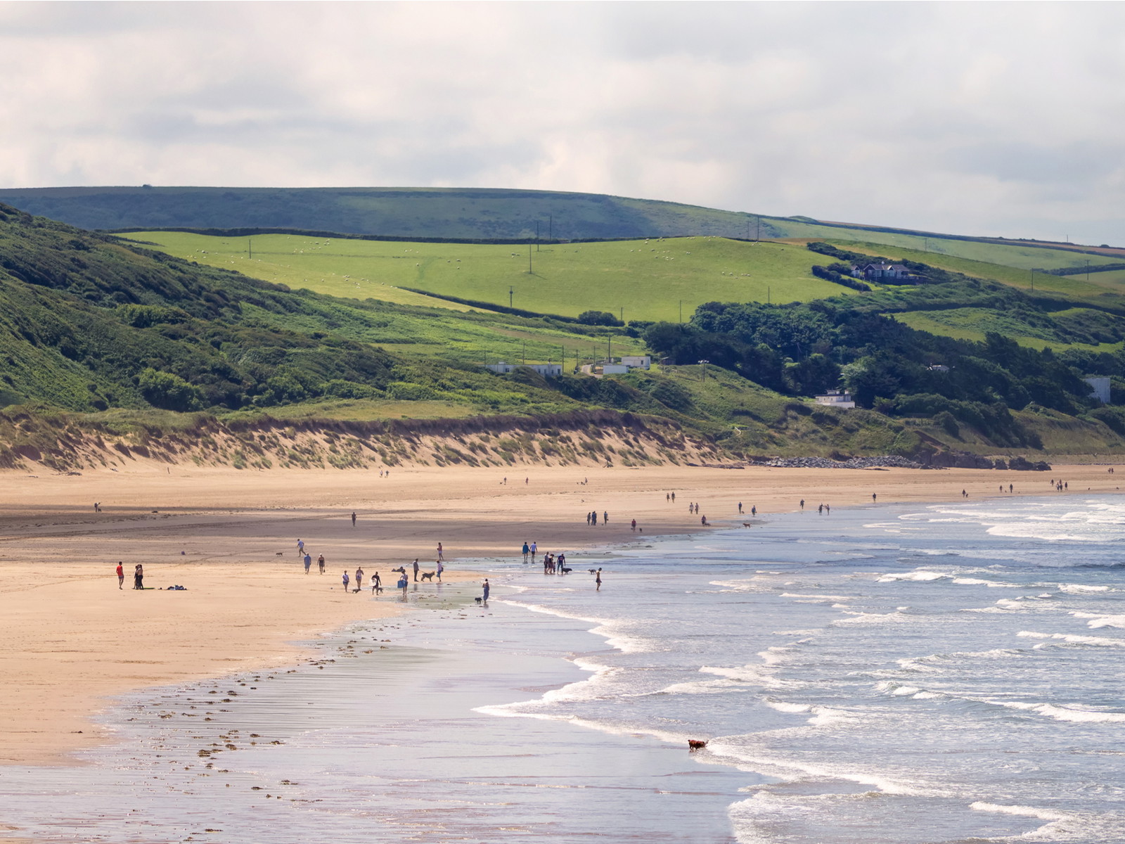 Woolacombe Beach in the UK