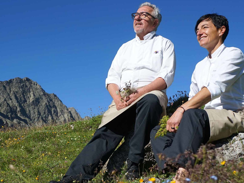 Edi Bischof und Jeannette Gianola