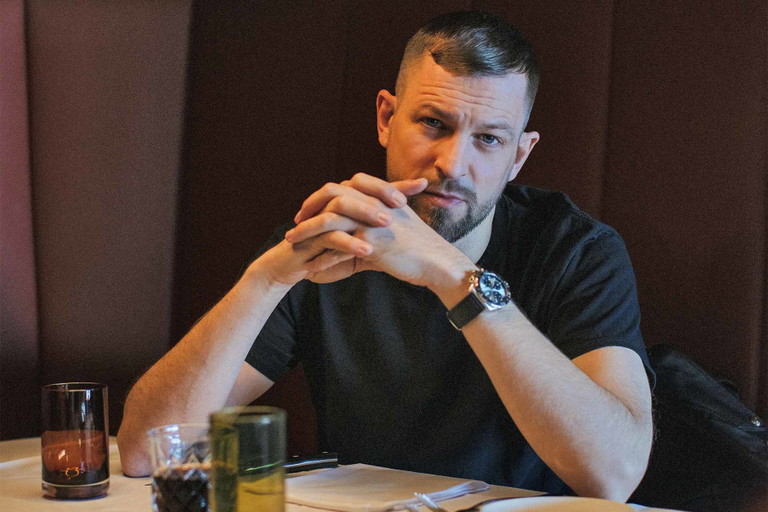 Rapper und Künstler Stress