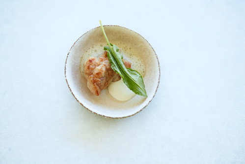 Kalbsbries mit Sauerampfer