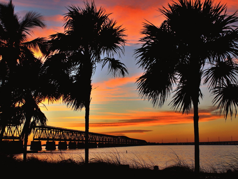 View from Bahia Honda State Park / Florida Keys.