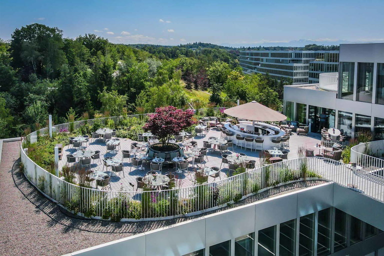 Das Rooftop Restaurant «Sablier».