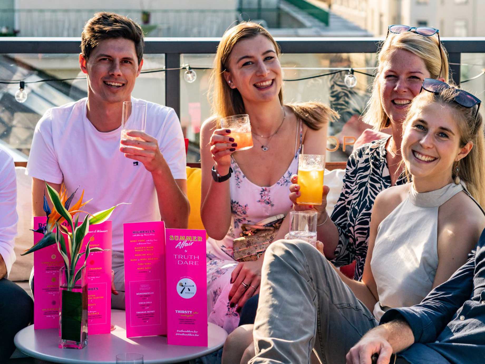 Das Beam Suntory Team freut sich auf Ihren Besuch!