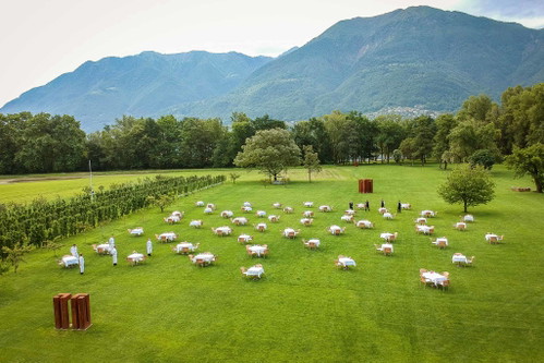 Hier hat jeder Gast genügend Platz: Luxusresort «Castello del Sole» bei Ascona.