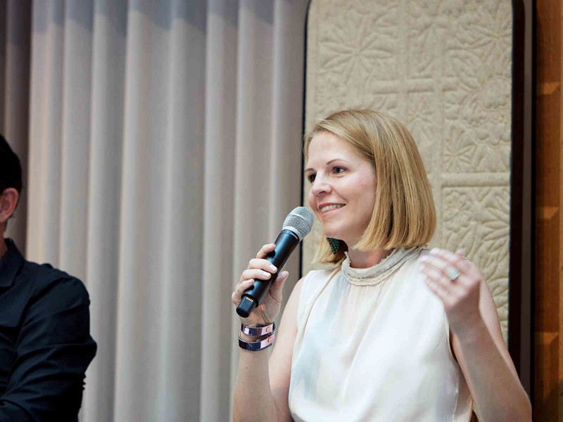 Gastgeberin und Unternehmerin Christine Friedreich