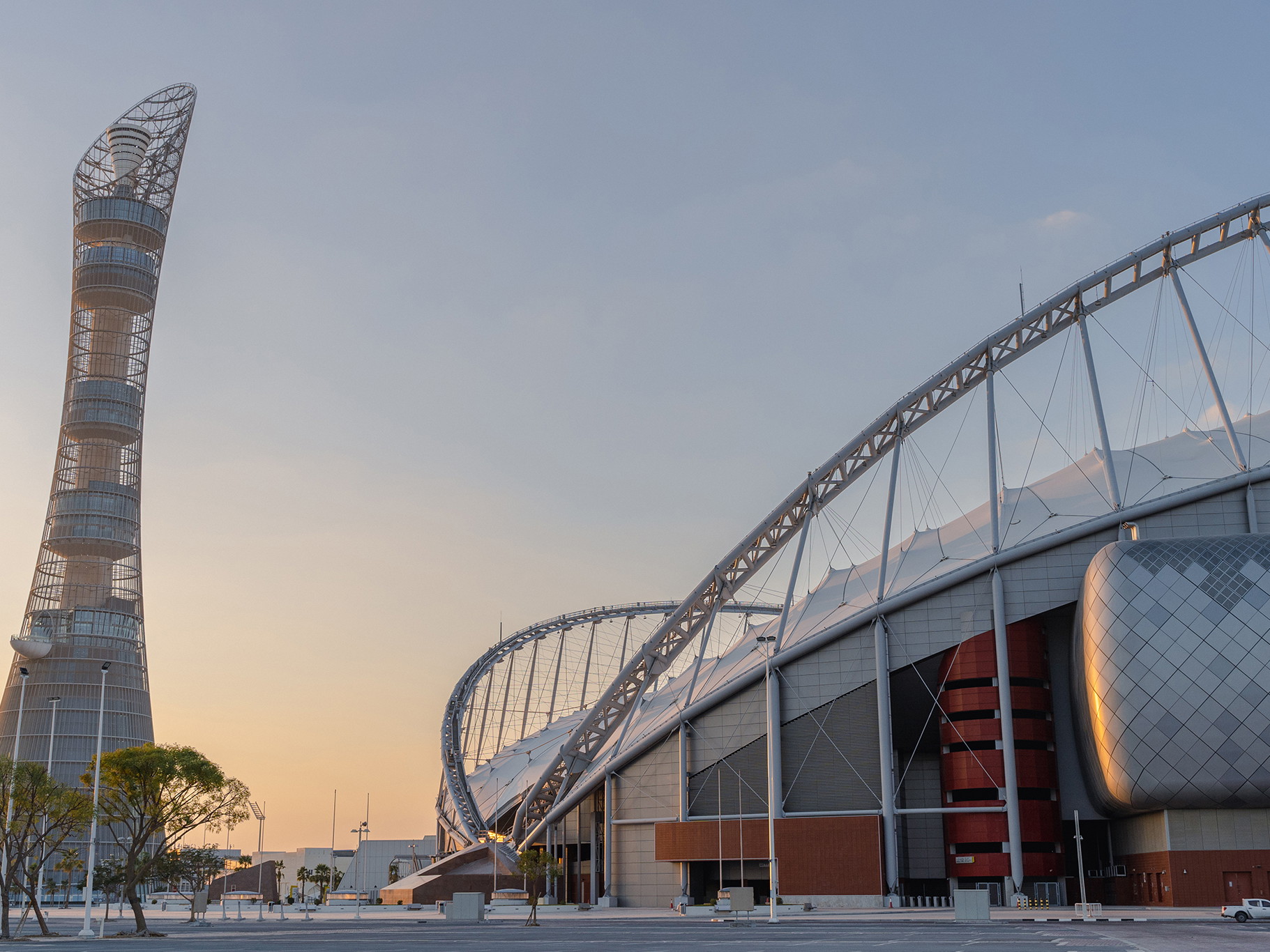 Stadiums like the Khalifa stadium must remain alcohol-free.