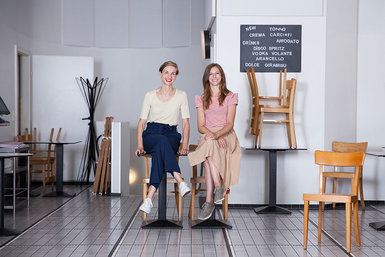 Volante-Inhalberinnen Verena Piontek und Hedwig Zinöcker.