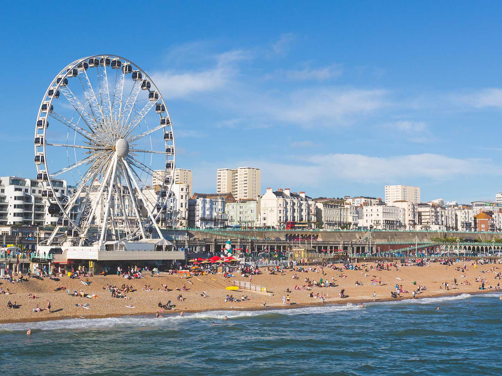 Brighton ist so etwas wie das europäische Santa Monica.