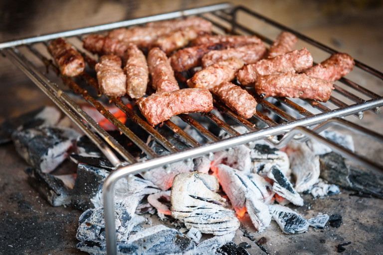 Cevapcici is a classic of Croatian barbecue culture.