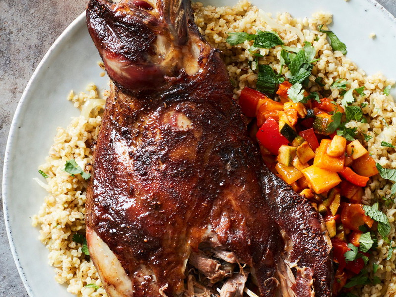 Roasted meat is central to human feasting.