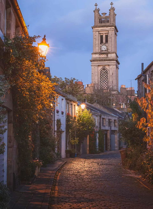 Auf Platz sechs: Die verwunschene «Circus Lane» in&nbsp;Edinburgh, Schottland.&nbsp;
