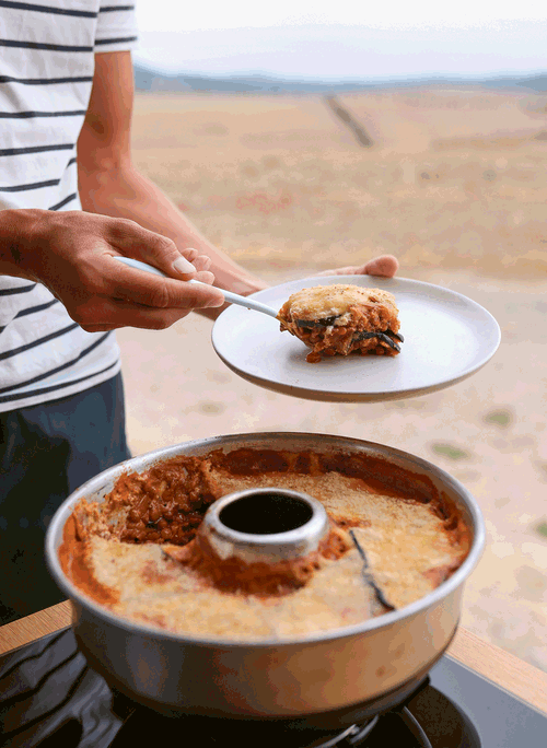 Linsen-Moussaka