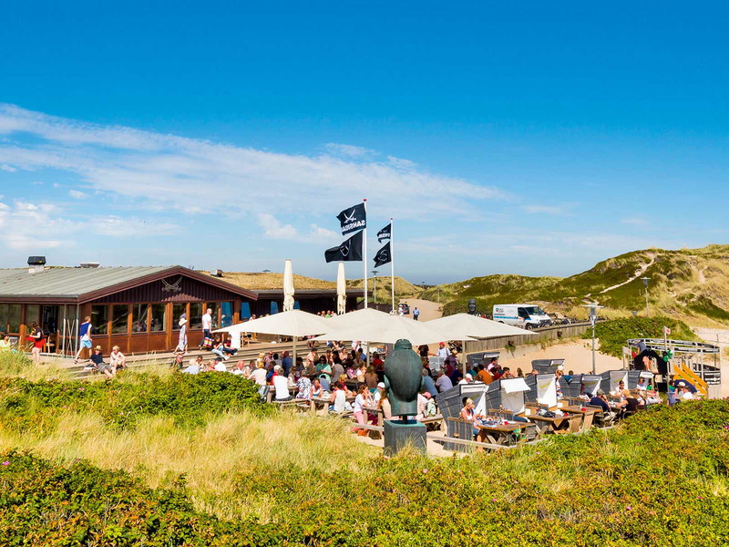 Die berühmte «Sansibar» in den Dünen auf Sylt:&nbsp;An Spitzentagen im&nbsp;Sommer kommen bis zu 5000 Gäste hierher.