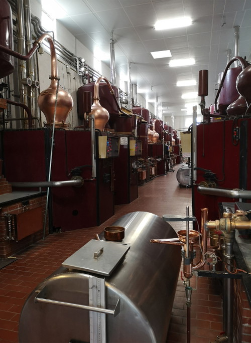 The Cabanne Cognac Distillery in Bourg-Charente.