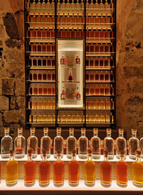 One of the cellars of the historic Château de Bourg-Charente
