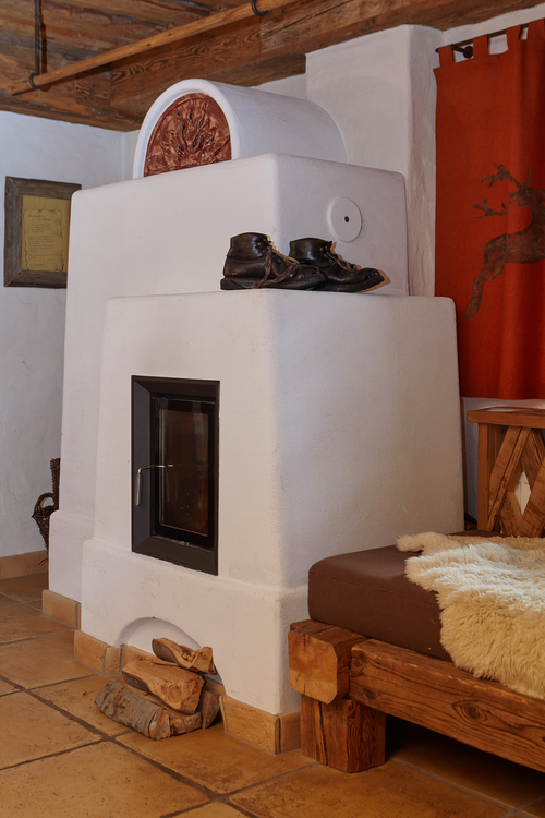 Wärmender Kamin