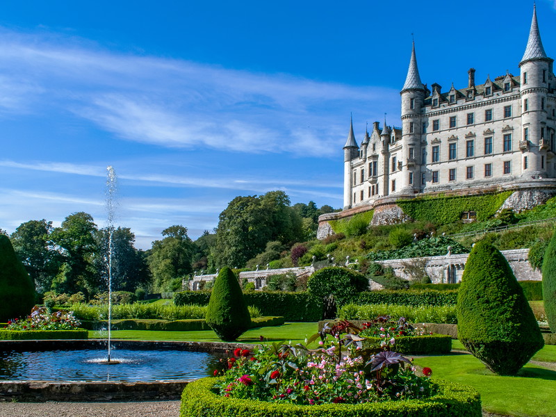 Dunrobin in the northern Highlands.