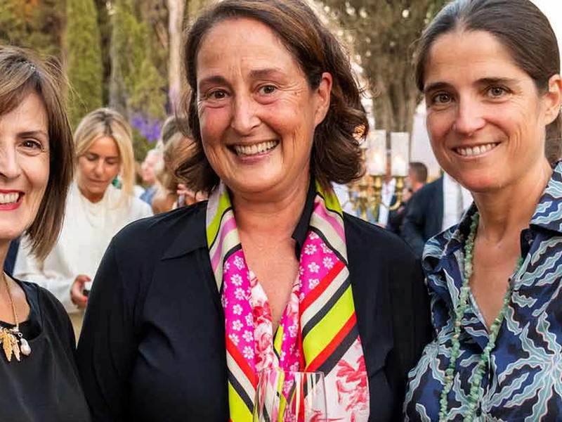 Die Weindamen von Bolgheri: Cinzia Merli (Le Macchiole), Präsidentin Albiera Antinori (Guado al Tasso), Priscilla Incisa della Rochetta (Tenuta San Guido-Sassicaia)