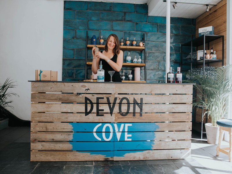 The spirits brand has opened its “Tasting Room” in Kingsbridge, Devon.
