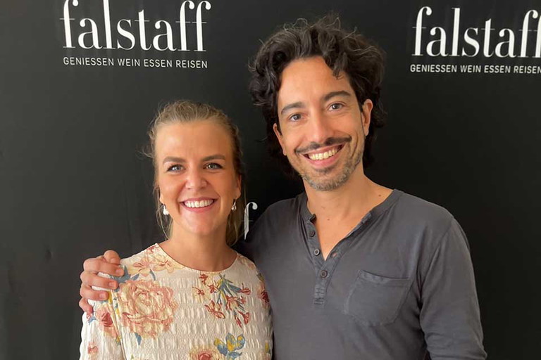 Lisi Brandlmaier und Stefano Bernardin.