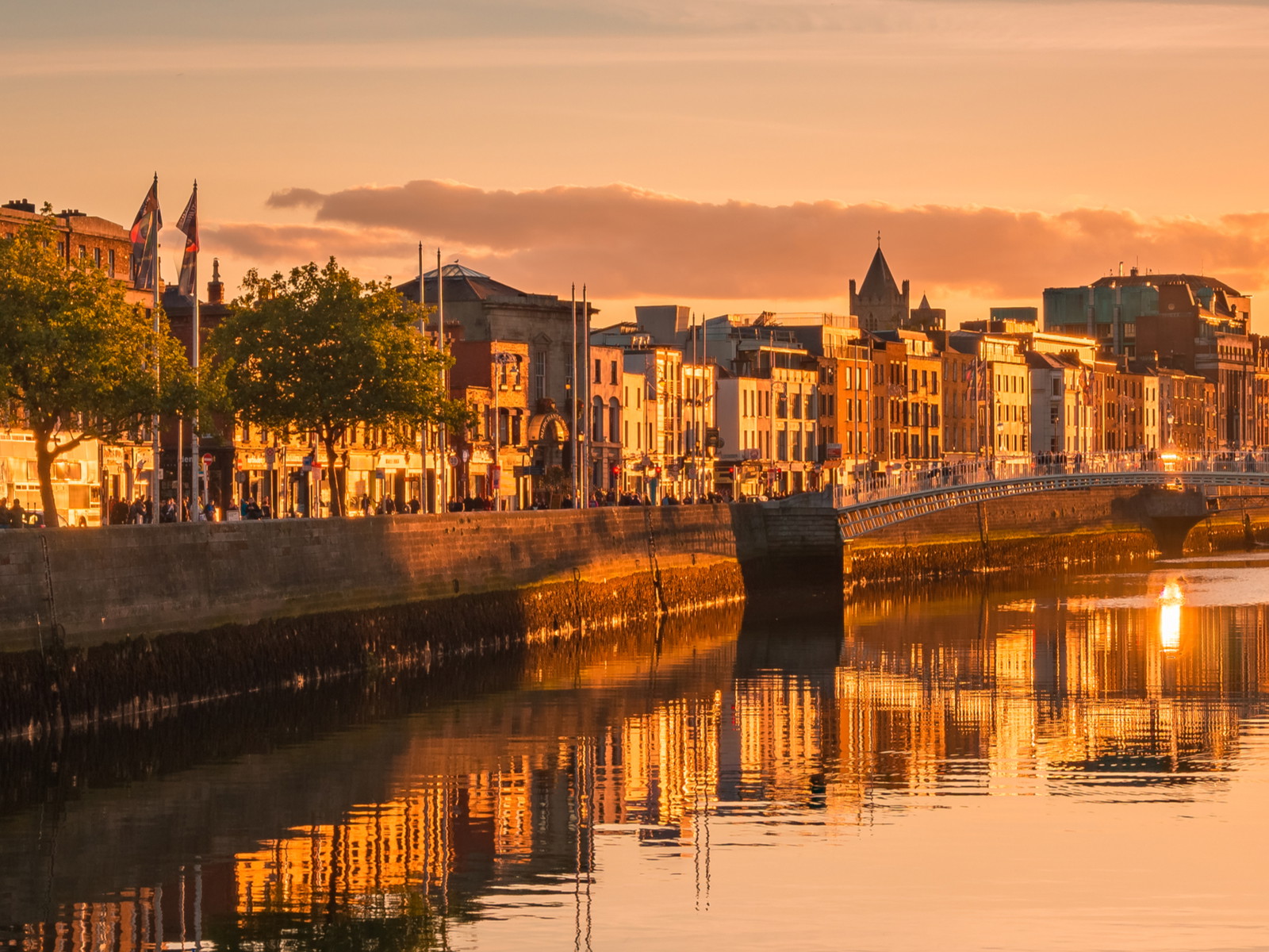 Dublin, die Hauptstadt der Republik Irland, ist sicher und schön zugleich.