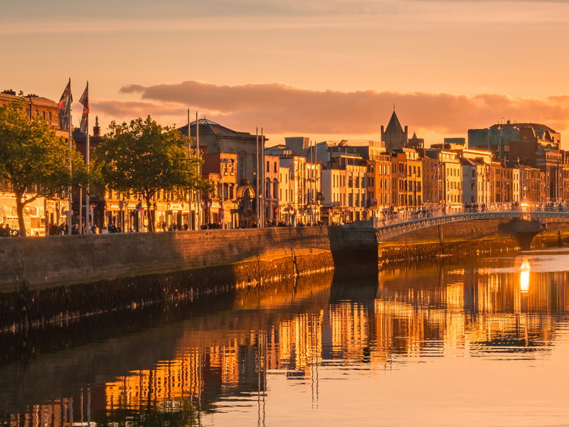 Dublin, die Hauptstadt der Republik Irland, ist sicher und schön zugleich.