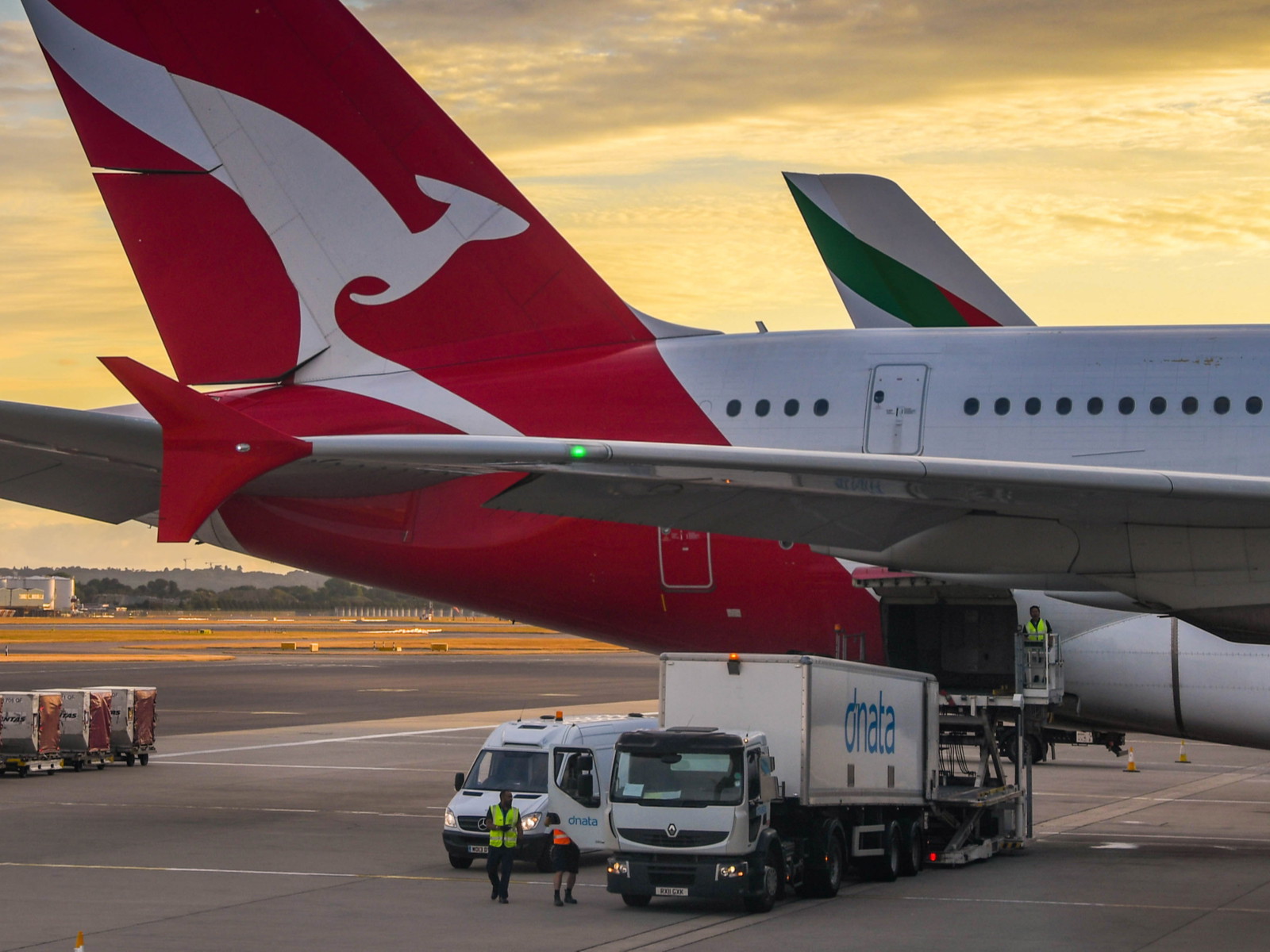 Senior Qantas staff are being offered the change to be ground crew.