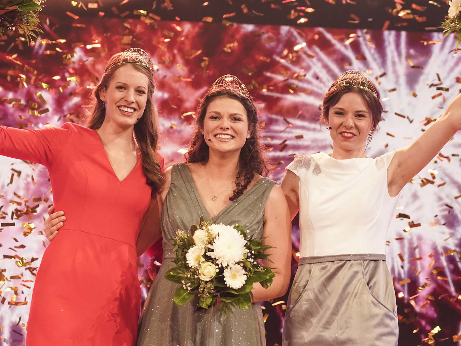 V.l.n.r.: Luise Böhme, Katrin Lang und Juliane Schäfer.&nbsp;