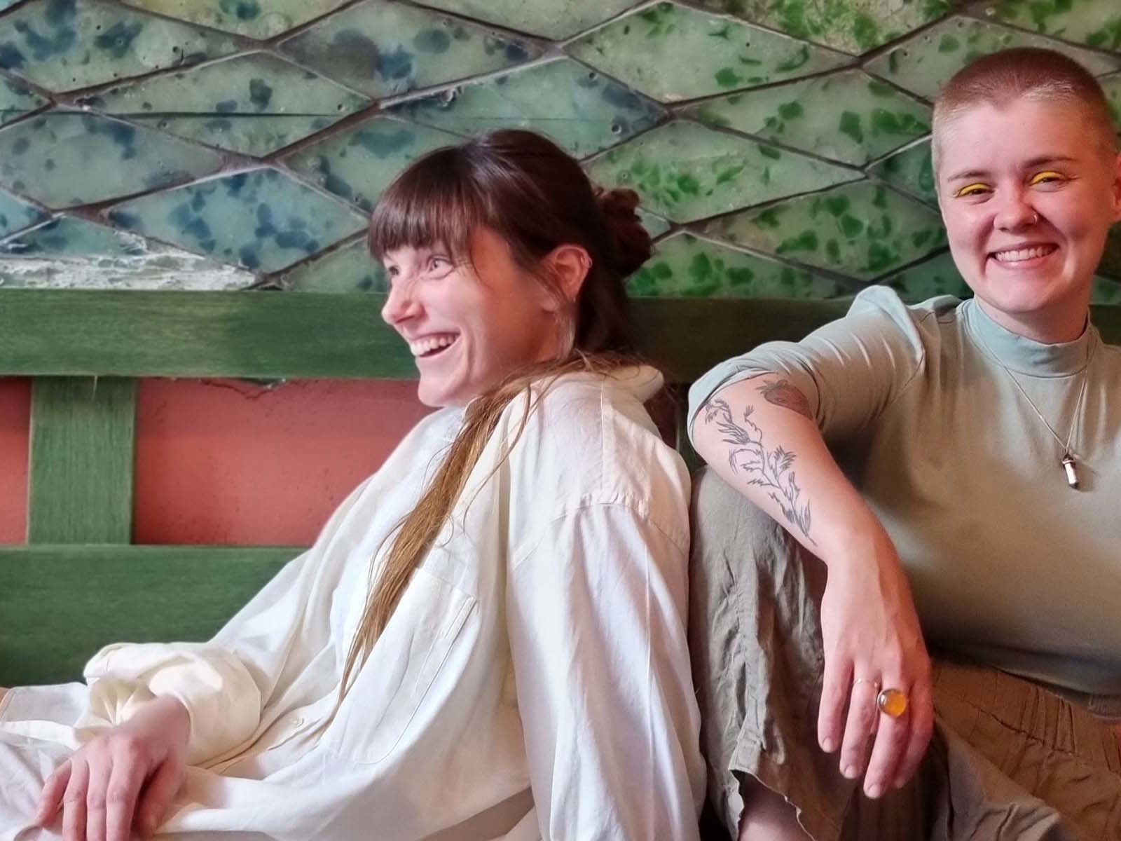 Alexandra Ek und Karen White leiten das »Babbo Berlin«.