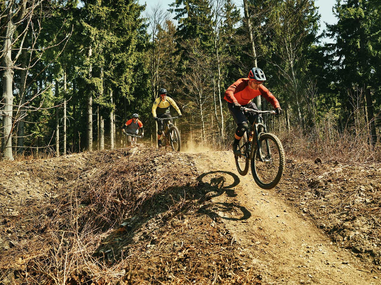 Einer der Trails im neuen Mountainbike-Paradies im Burgenland.