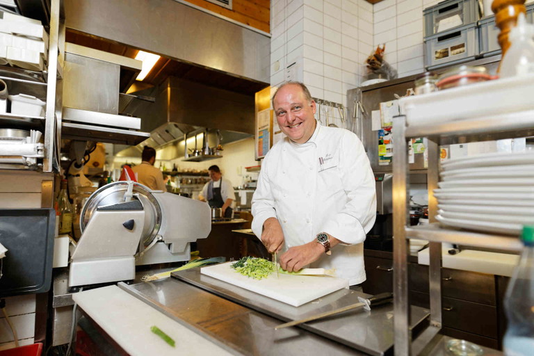Burkhardt Schork aus dem Restaurant »Friedrich von Schiller«.