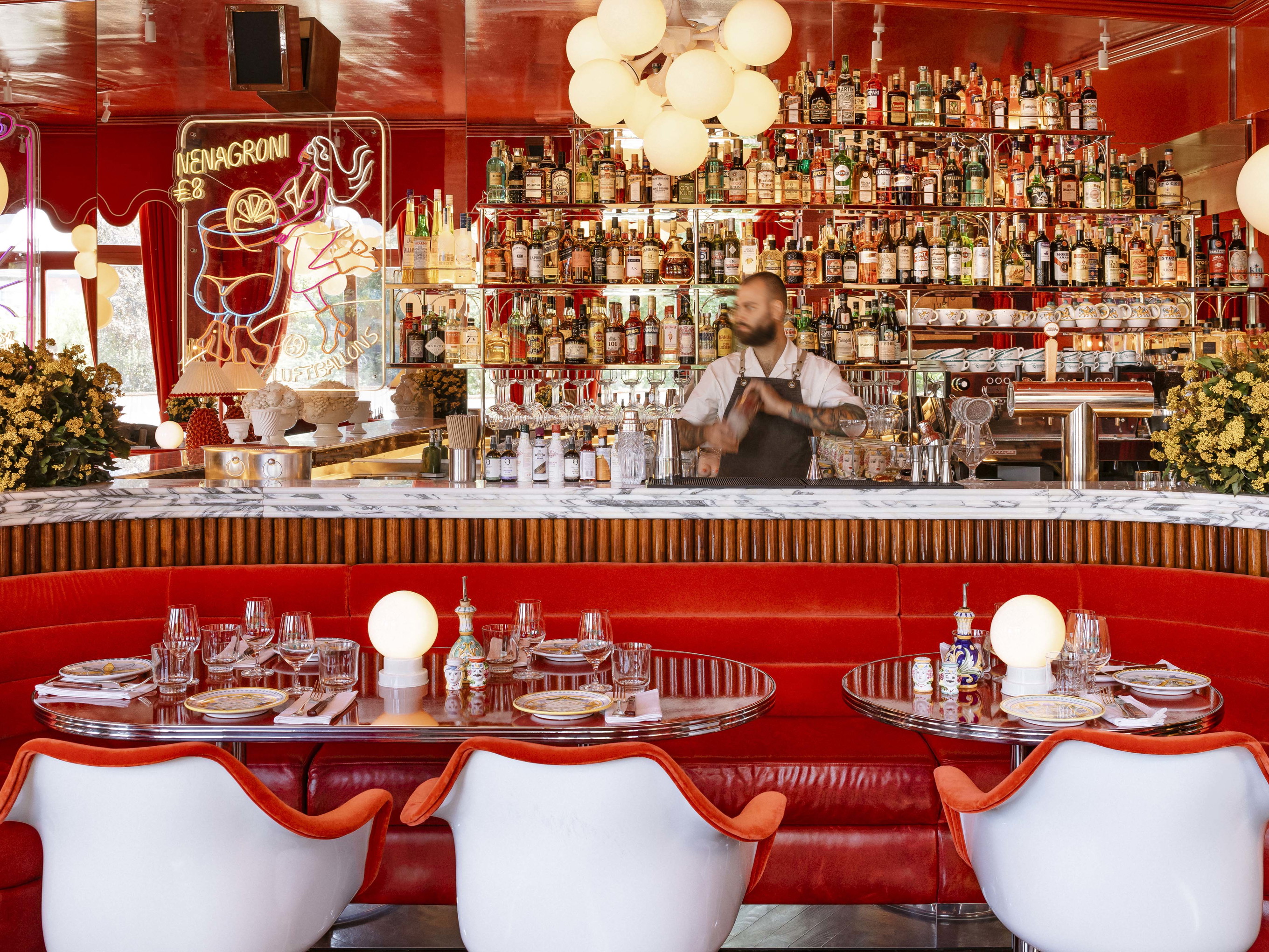 Das »Coccodrillo« in Berlin glänzt mit einem einzigartigen Interieur.