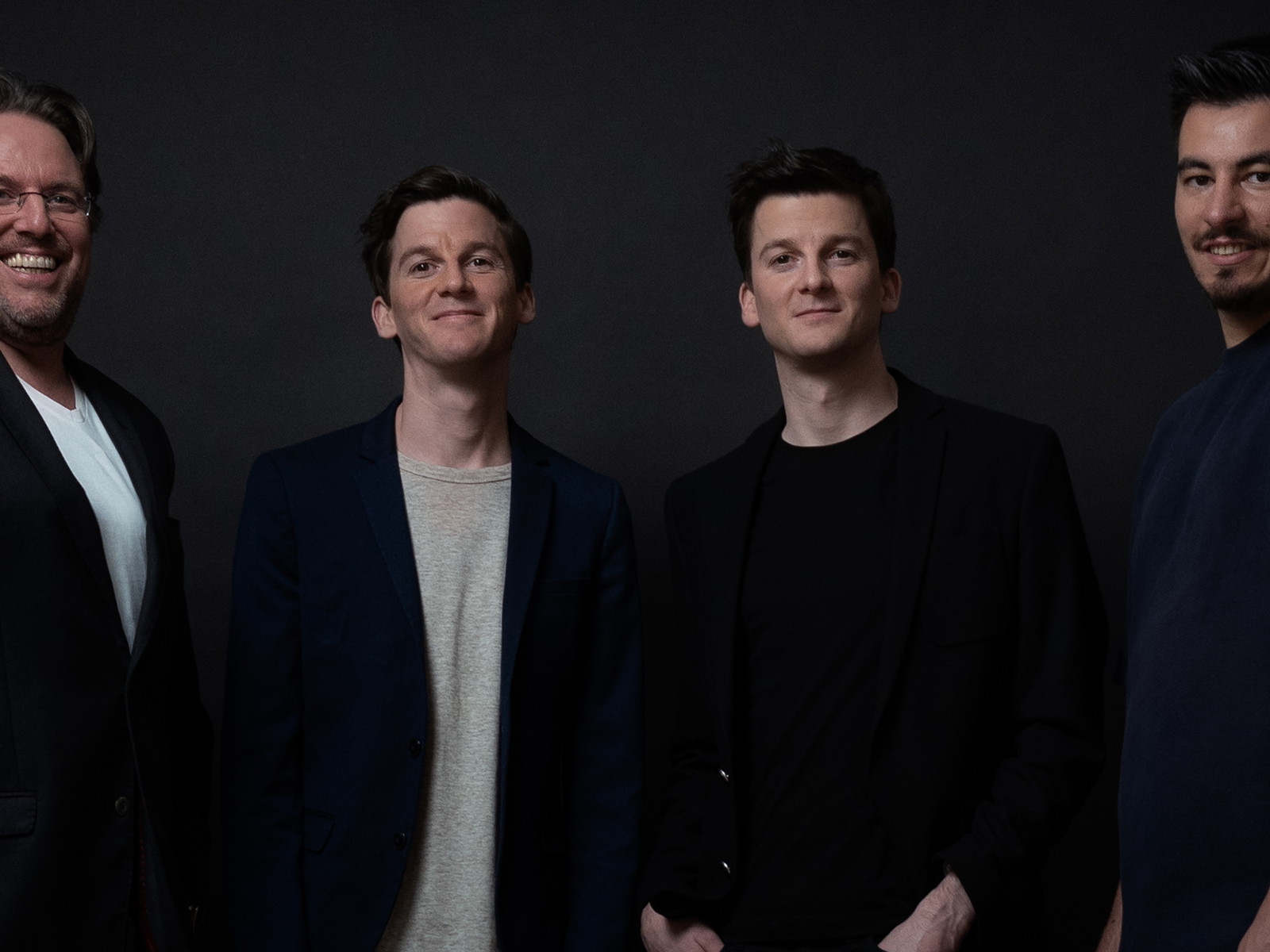 V..l.n.r : Ingo Hillen, die Klaas-Brothers, Daniel Bodamer.