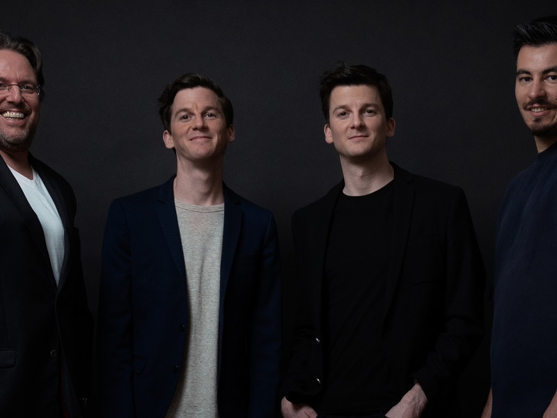 V..l.n.r : Ingo Hillen, die Klaas-Brothers, Daniel Bodamer.