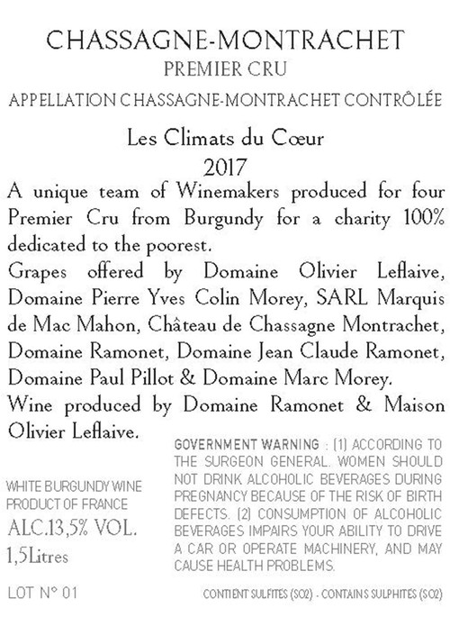 Gekeltert, ausgebaut und abgefüllt von der Domaine Ramonet und der Maison Olivier Leflaive.