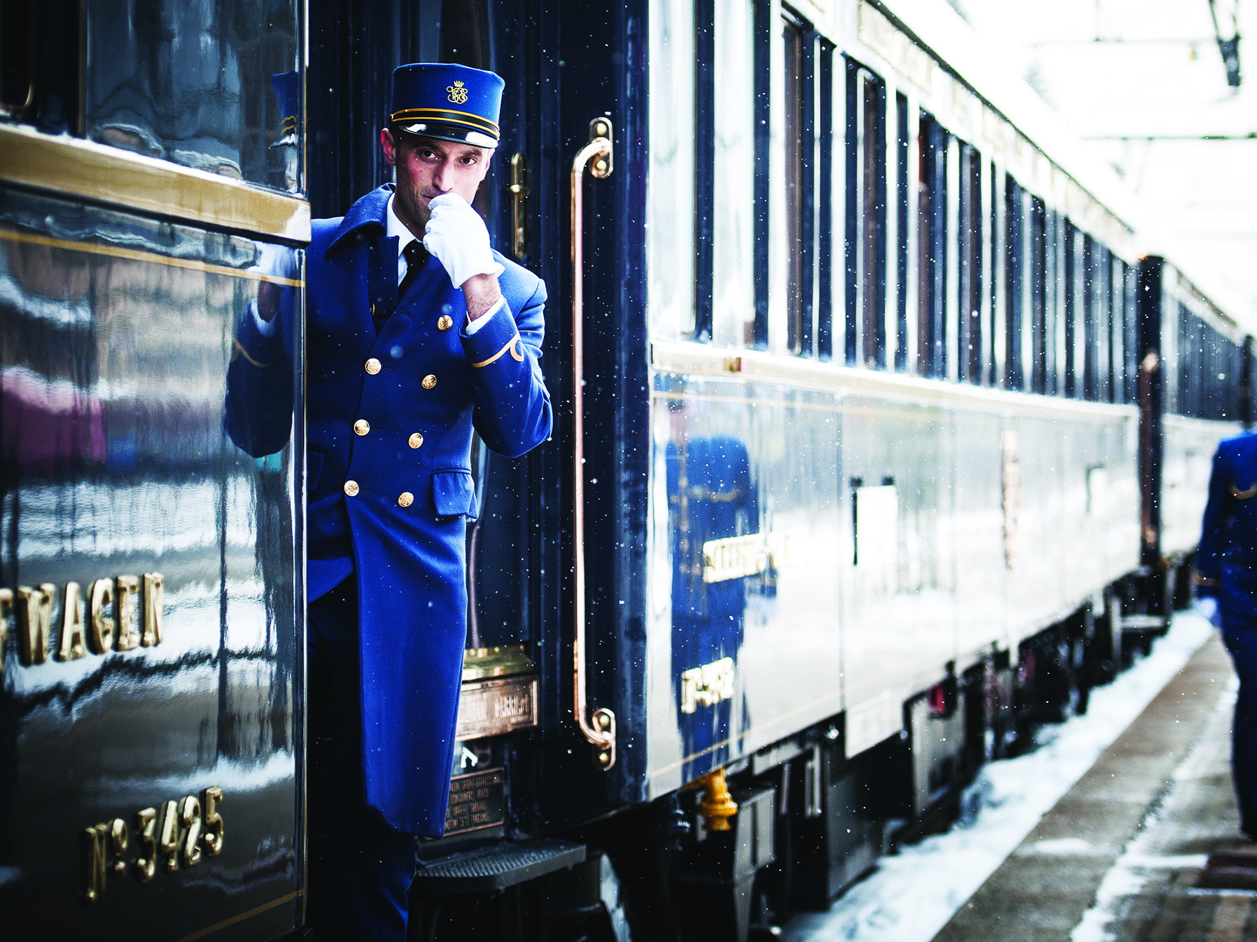 The Venice Simplon-Orient-Express comprises 17 carriages.