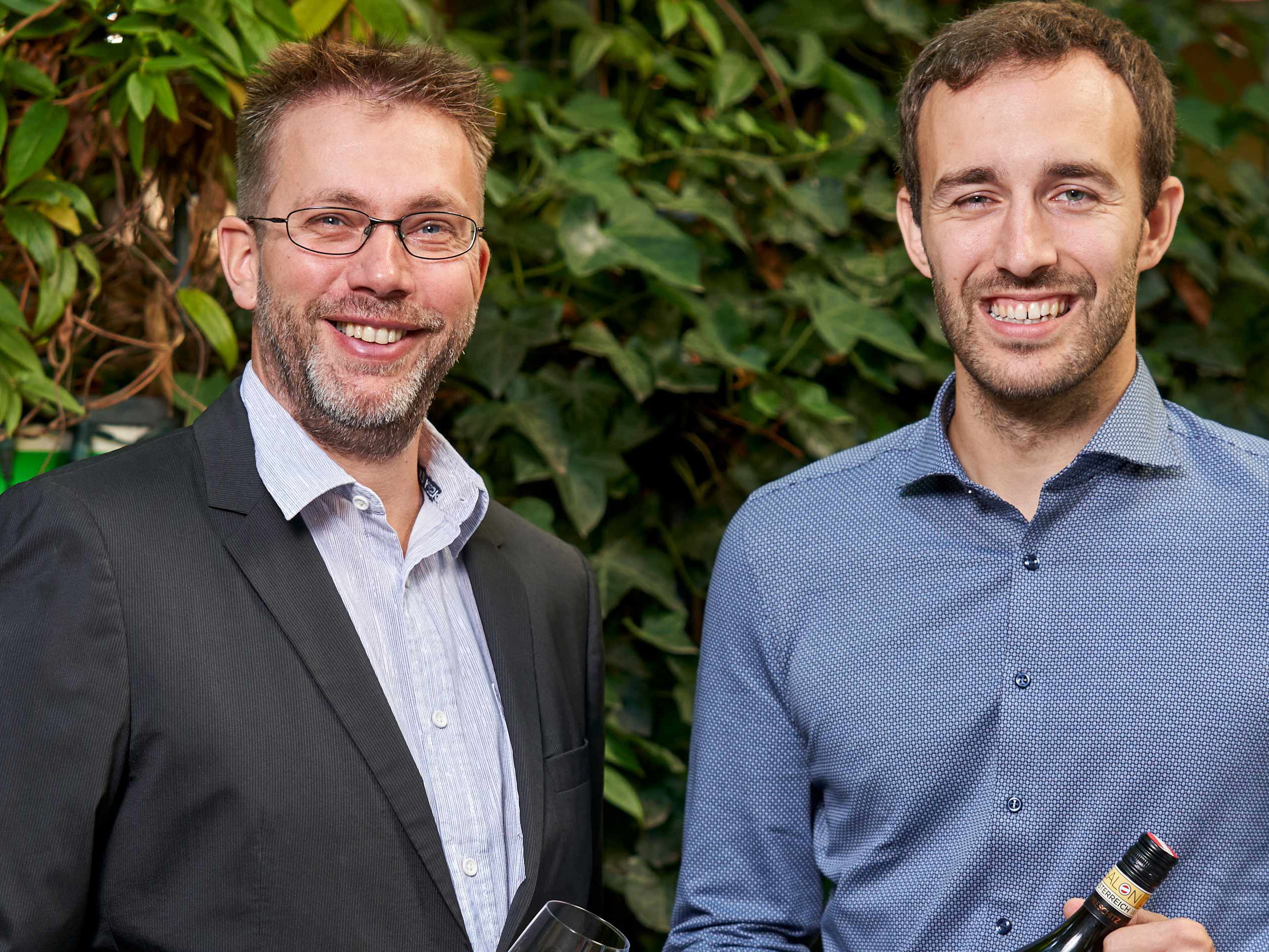 Jürgen Geyer mit&nbsp;Markus Preschitz