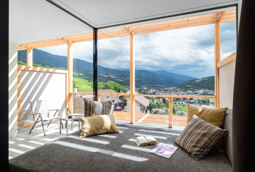 Aber eben auch gemütlich und mit einer fantastischen Aussicht gesegnet.