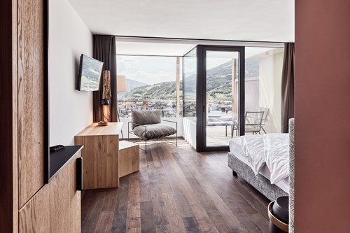 Insgesamt bietet das »Haller Suites &amp; Restaurant« 18 neue Suiten an.