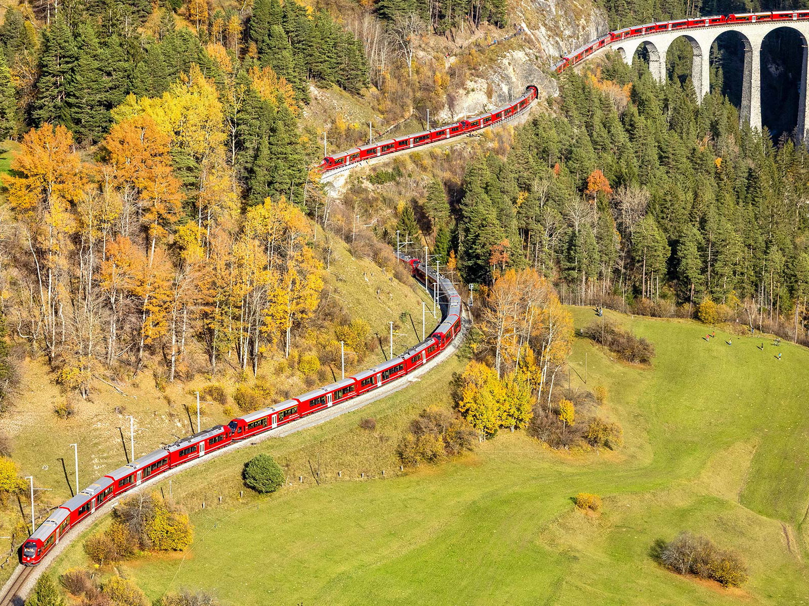 Der Rekordzug hatte eine Länge von insgesamt 1'906 Metern.